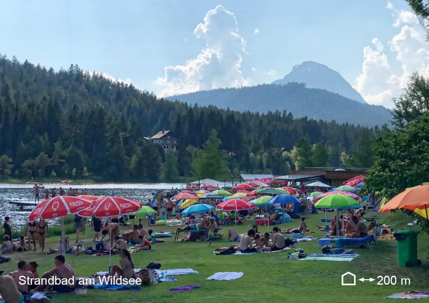 Bio Ferienwohnung am Wildsee in Seefeld Seefeld in Tirol Exterior foto